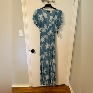 Lulus Maxi Wrap Dress